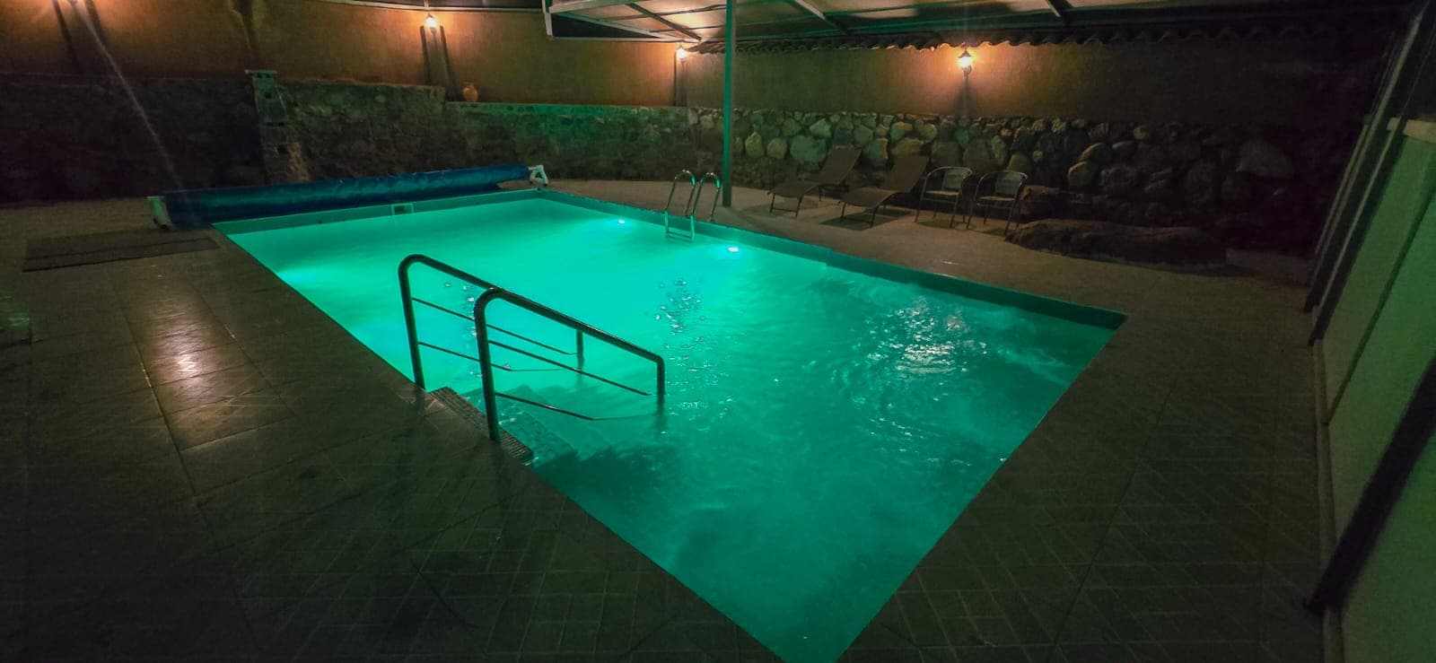 Heated Pool & Hot Tub — Saywa Lodges, Urubamba, Valle Sagrado